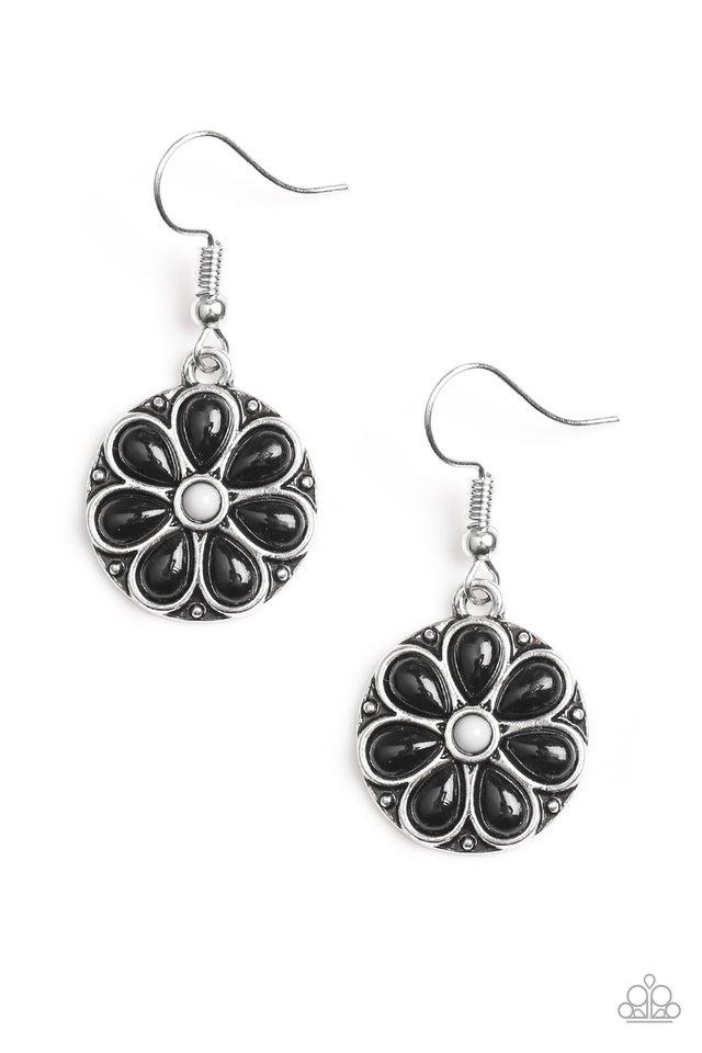 Paparazzi Earring ~ MARIGOLD Rush - Black