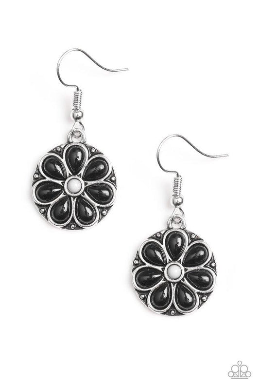 Paparazzi Earring ~ MARIGOLD Rush - Black