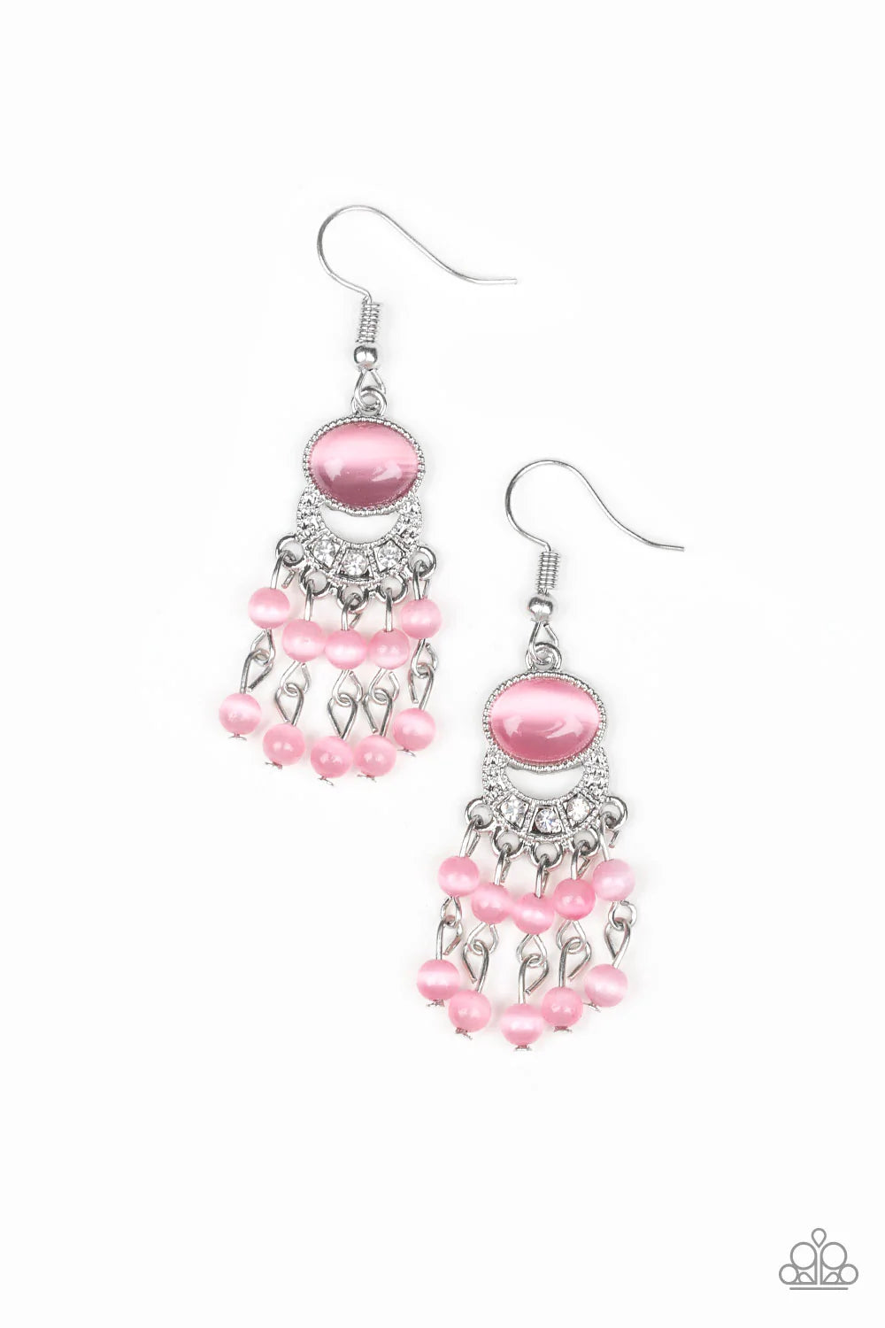 Paparazzi Earring ~ A Spring State Of Mind - Pink