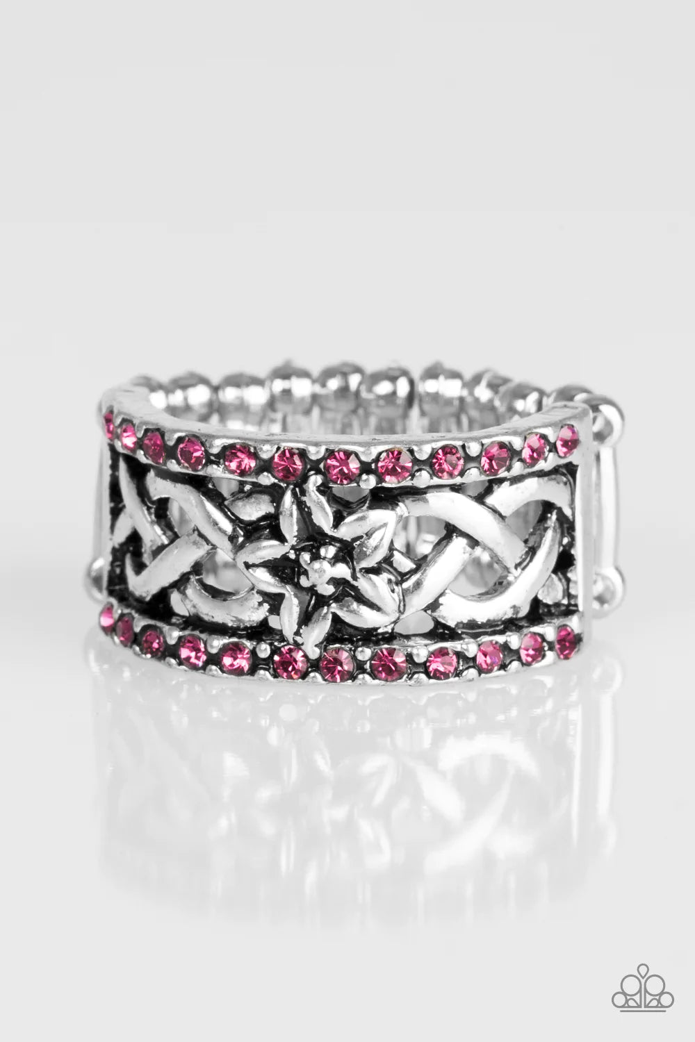 Paparazzi Ring ~ Tropical Springs - Pink