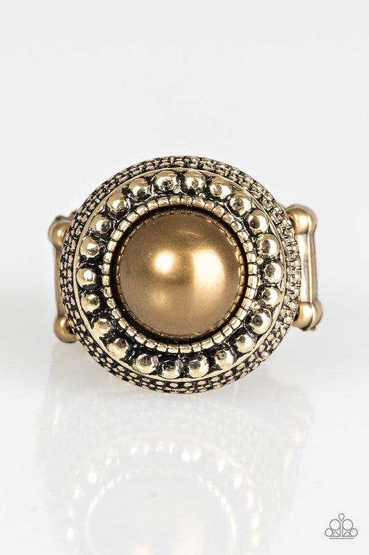 Paparazzi Ring ~ Bronx Beauty - Brass