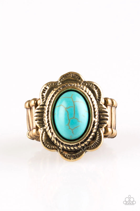 Paparazzi Ring ~ Summer Paradise - Brass