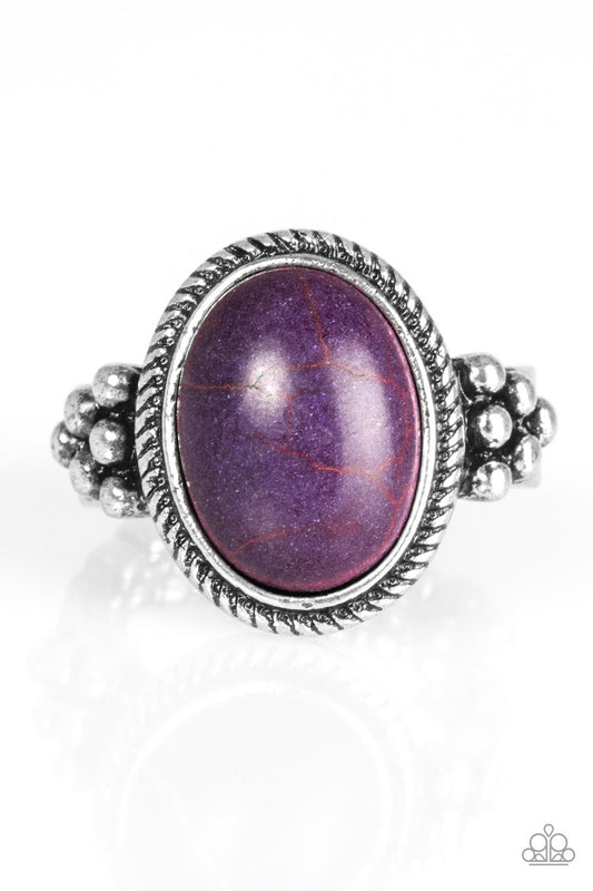 Paparazzi Ring ~ Stone Age Sophistication - Purple