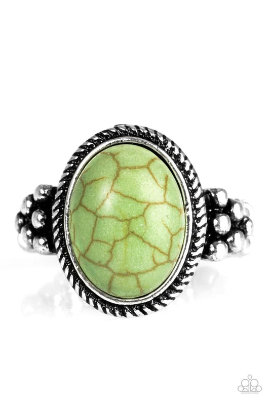 Paparazzi Ring ~ Stone Age Sophistication - Green