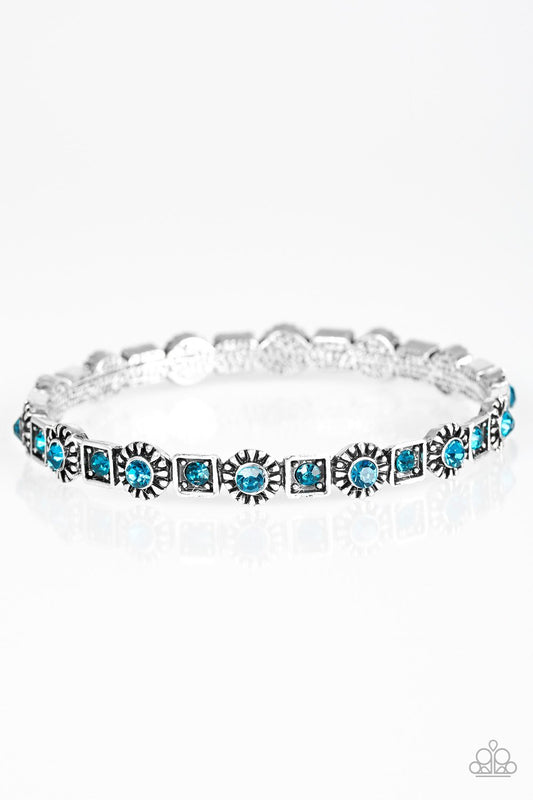 Paparazzi Bracelet ~ Spring Inspiration - Blue