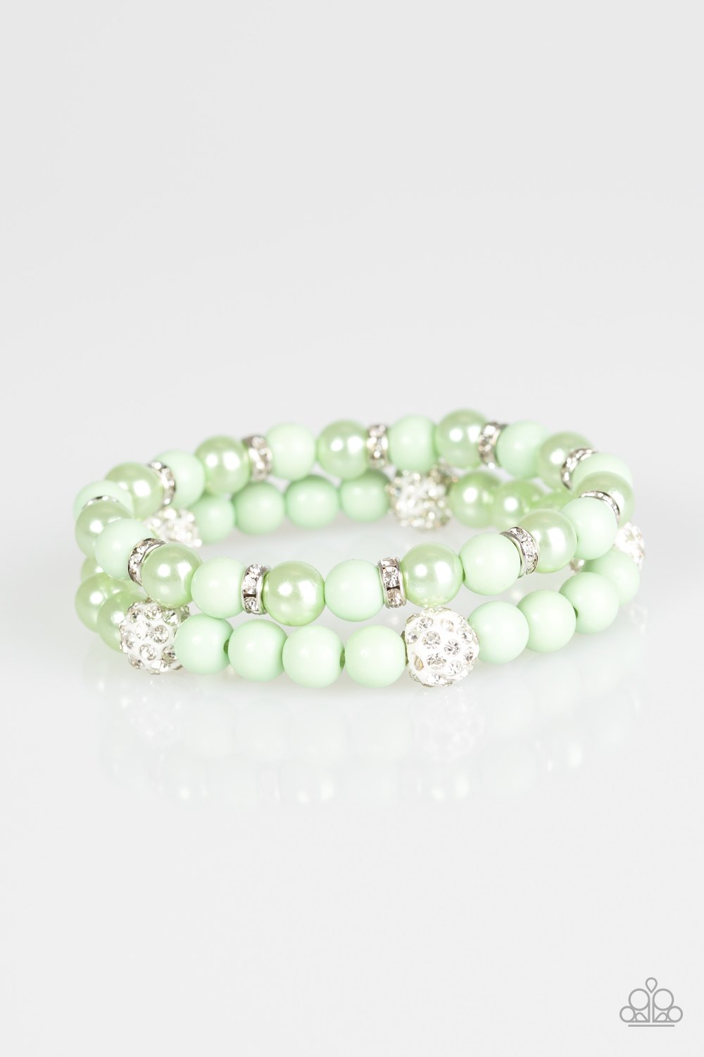 Paparazzi Bracelet ~ Teasingly Tinseltown - Green