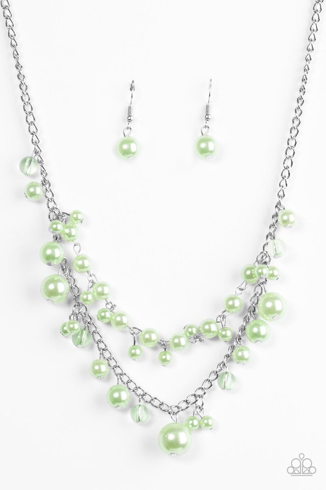 Blissfully Bridesmaid - Green - Paparazzi Necklace Image