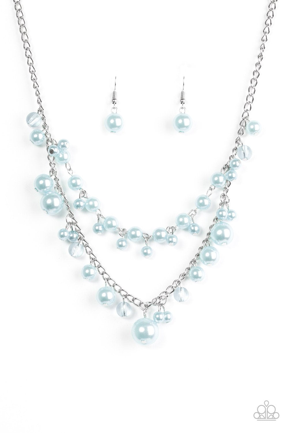 Paparazzi Necklace ~ Blissfully Bridesmaid - Blue