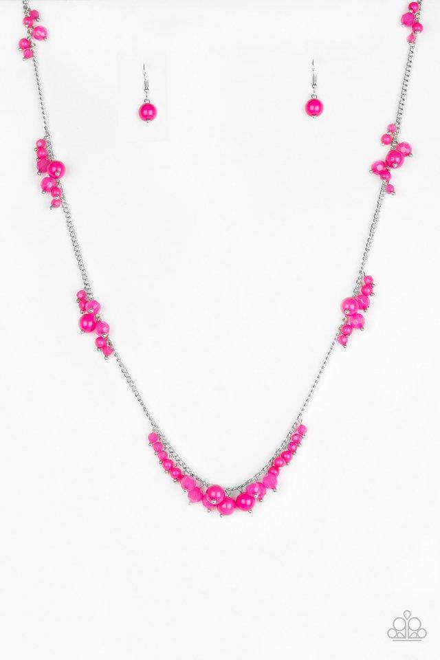 Paparazzi Necklace ~ Coral Reefs - Pink