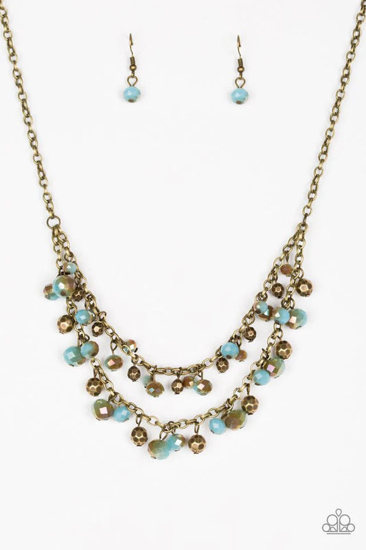 Paparazzi Necklace ~ Fashion Show Fabulous - Brass