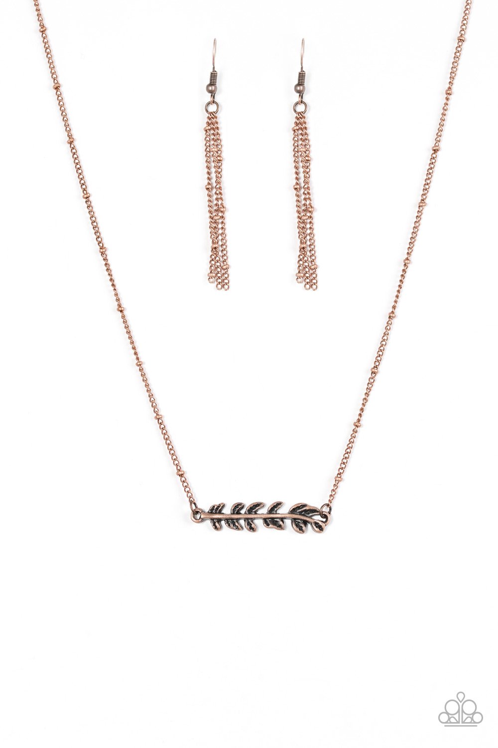 Paparazzi Necklace ~ Beautifully Branching - Copper