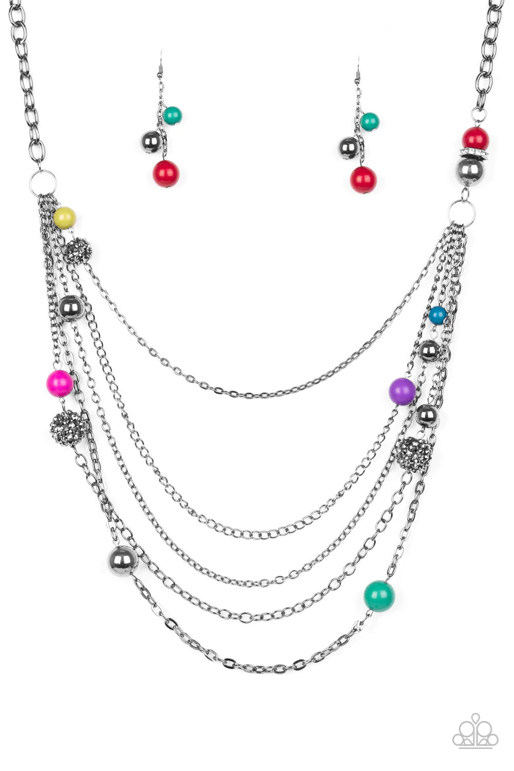 Paparazzi Necklace ~ Radiant Renegade - Multi