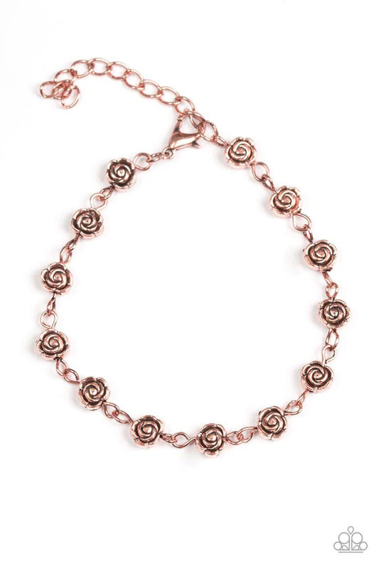 Pulsera Paparazzi ~ Rosebud Radiance - Cobre