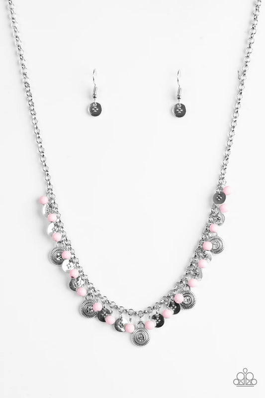 Paparazzi Necklace ~ Fashion Formal - Pink