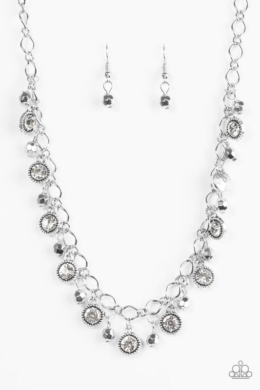 Paparazzi Necklace ~ City Couture - White