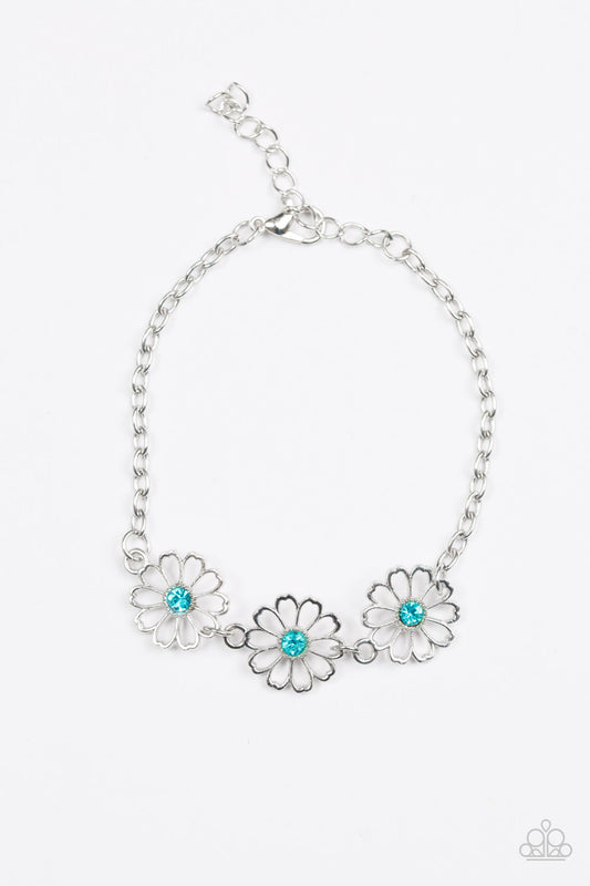 Pulsera Paparazzi ~ Narcisos danzantes - Azul