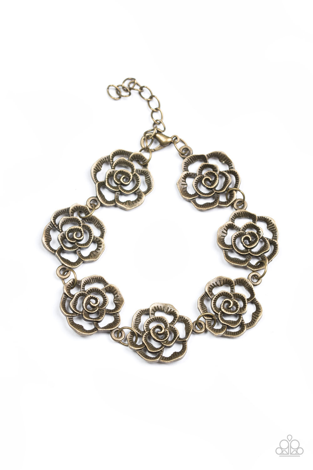 Paparazzi Bracelet ~ Nip It In The ROSEBUD - Brass