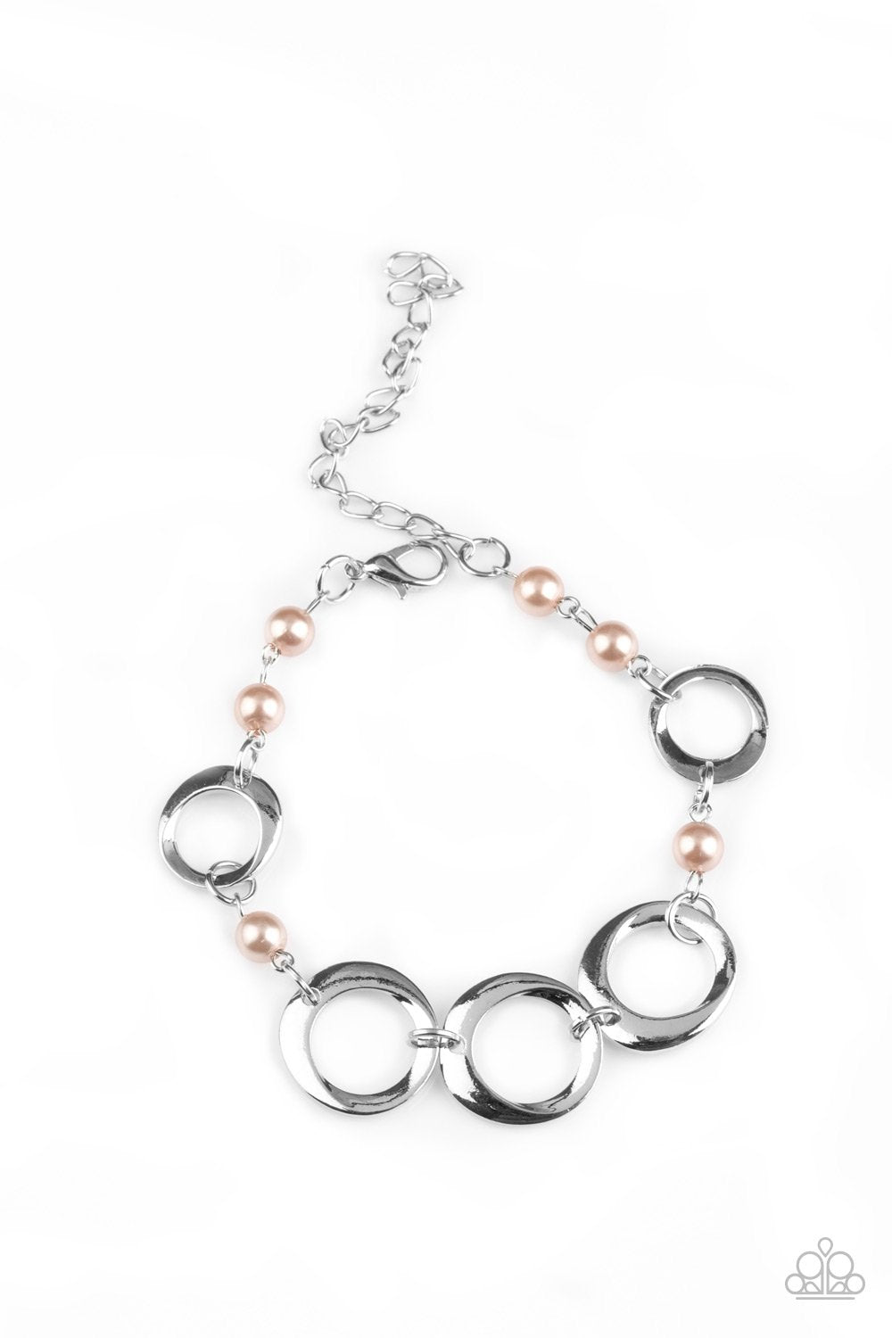 Paparazzi Bracelet ~ Poised and Polished - Brown