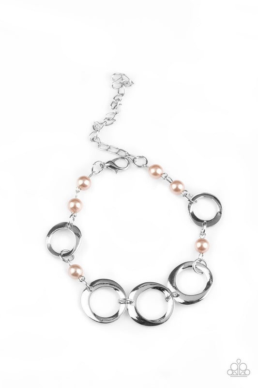 Paparazzi Bracelet ~ Poised and Polished - Brown