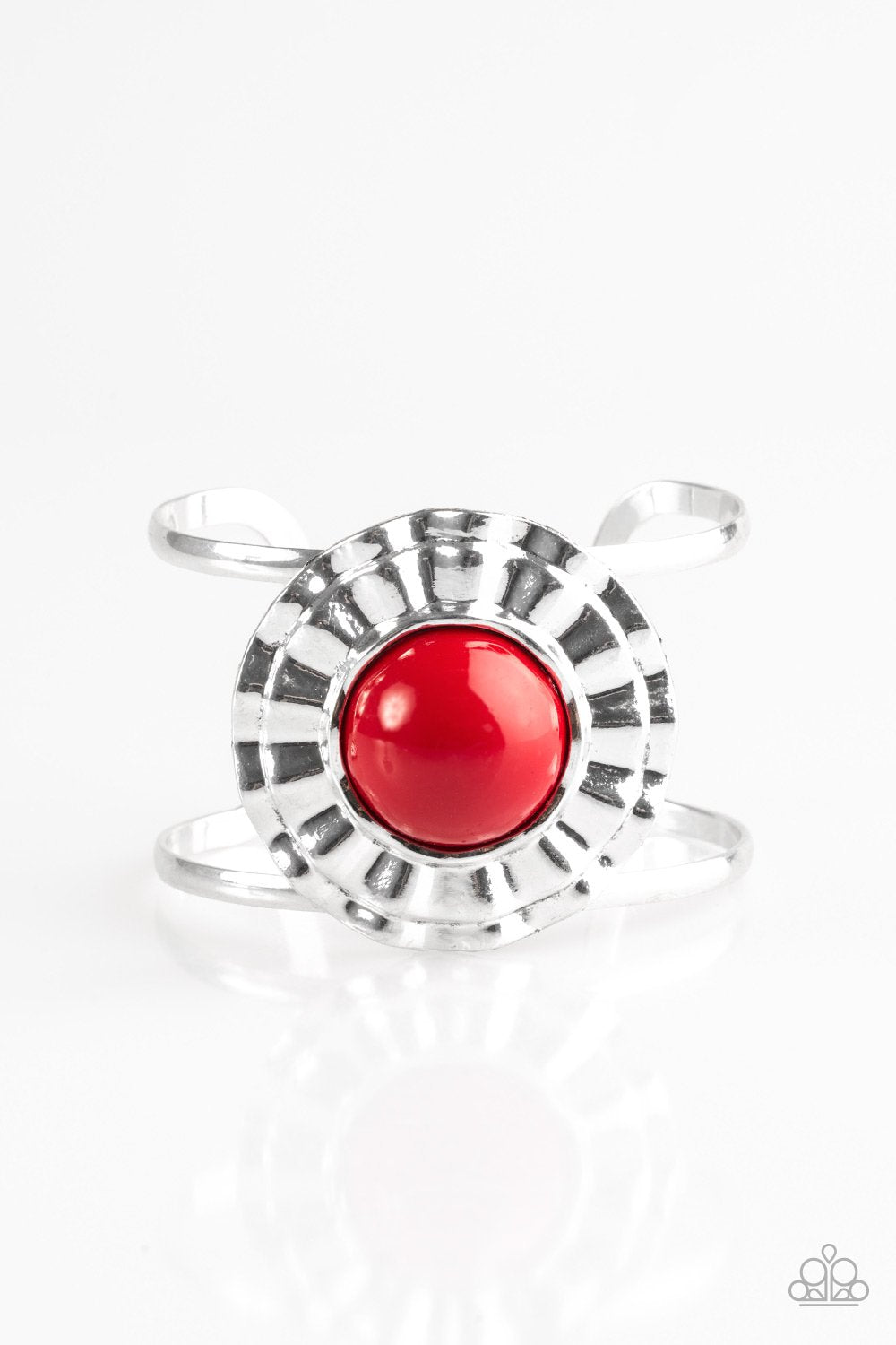 Pulsera Paparazzi ~ Call Me Colorful - Rojo