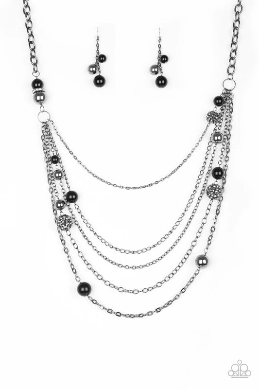 Paparazzi Necklace ~ Radiant Renegade - Black