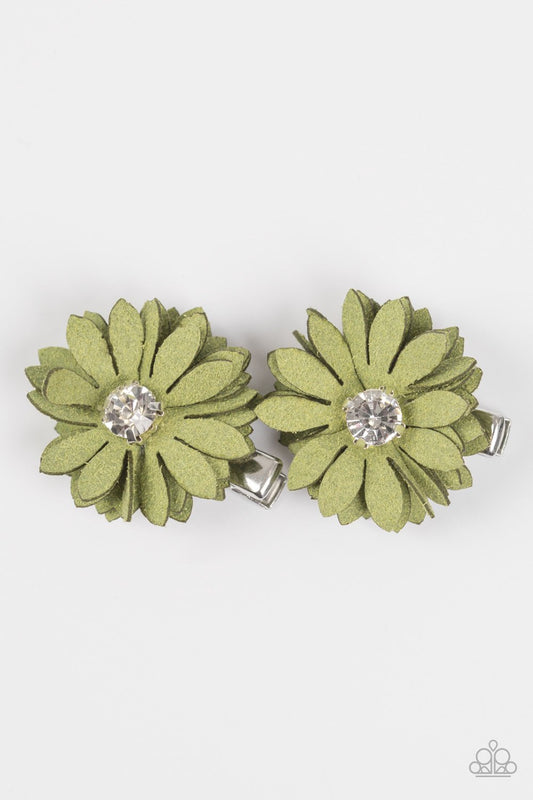 Paparazzi Hair Accessories ~ Daisy Darling - Green