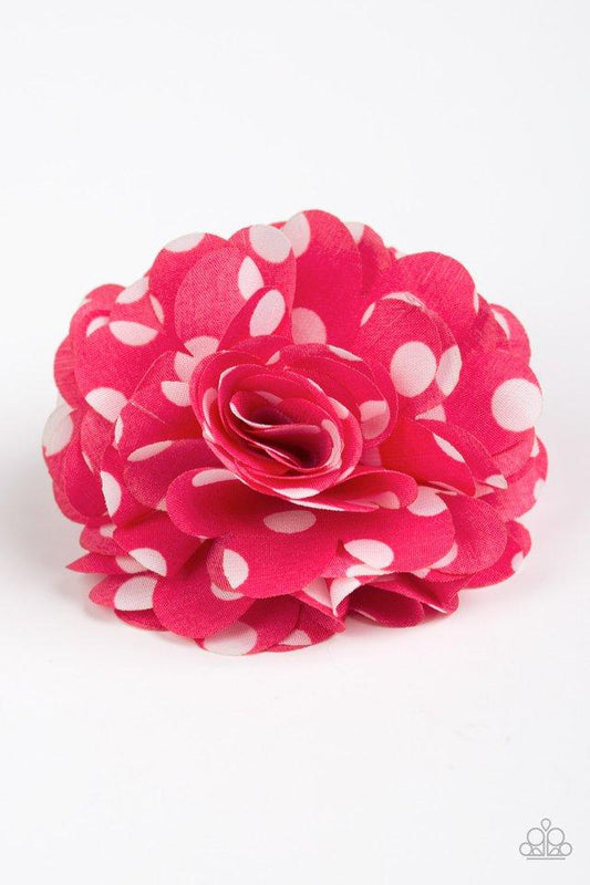 Paparazzi Hair Accessories ~ Polka Posy - Pink