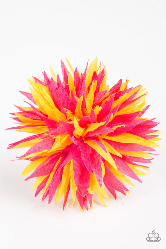 Paparazzi Hair Accessories ~ Blooming Beaches - Yellow