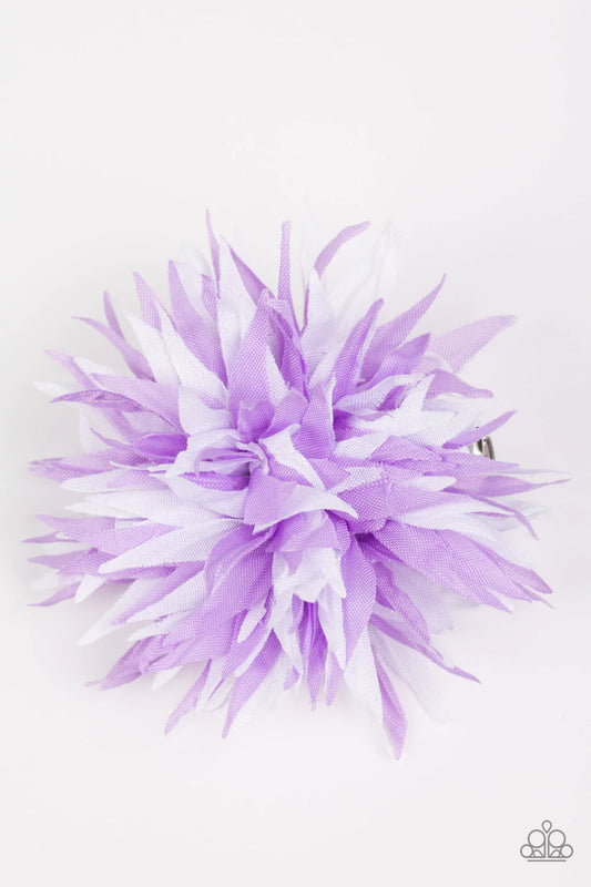 Paparazzi Hair Accessories ~ Blooming Beaches - Purple