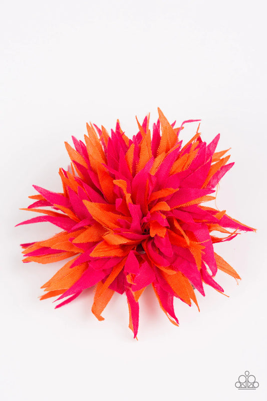 Paparazzi Hair Accessories ~ Blooming Beaches - Pink