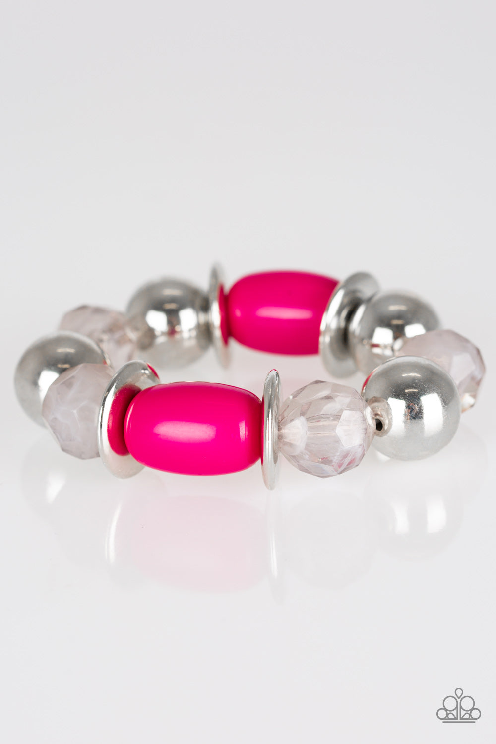 Paparazzi Bracelet ~ BAY After BAY - Pink