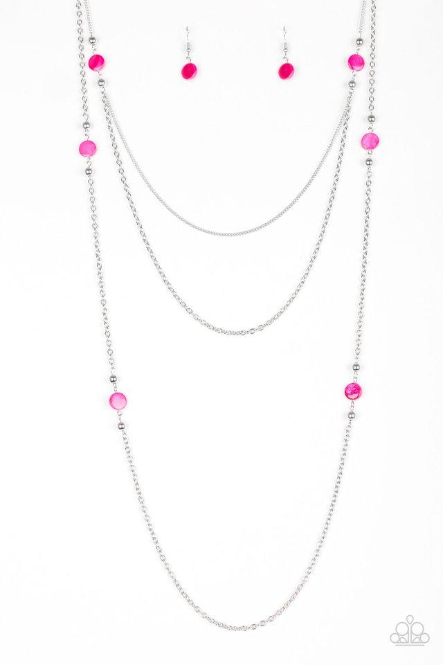 Paparazzi Necklace ~ So SHORE Of Yourself - Pink