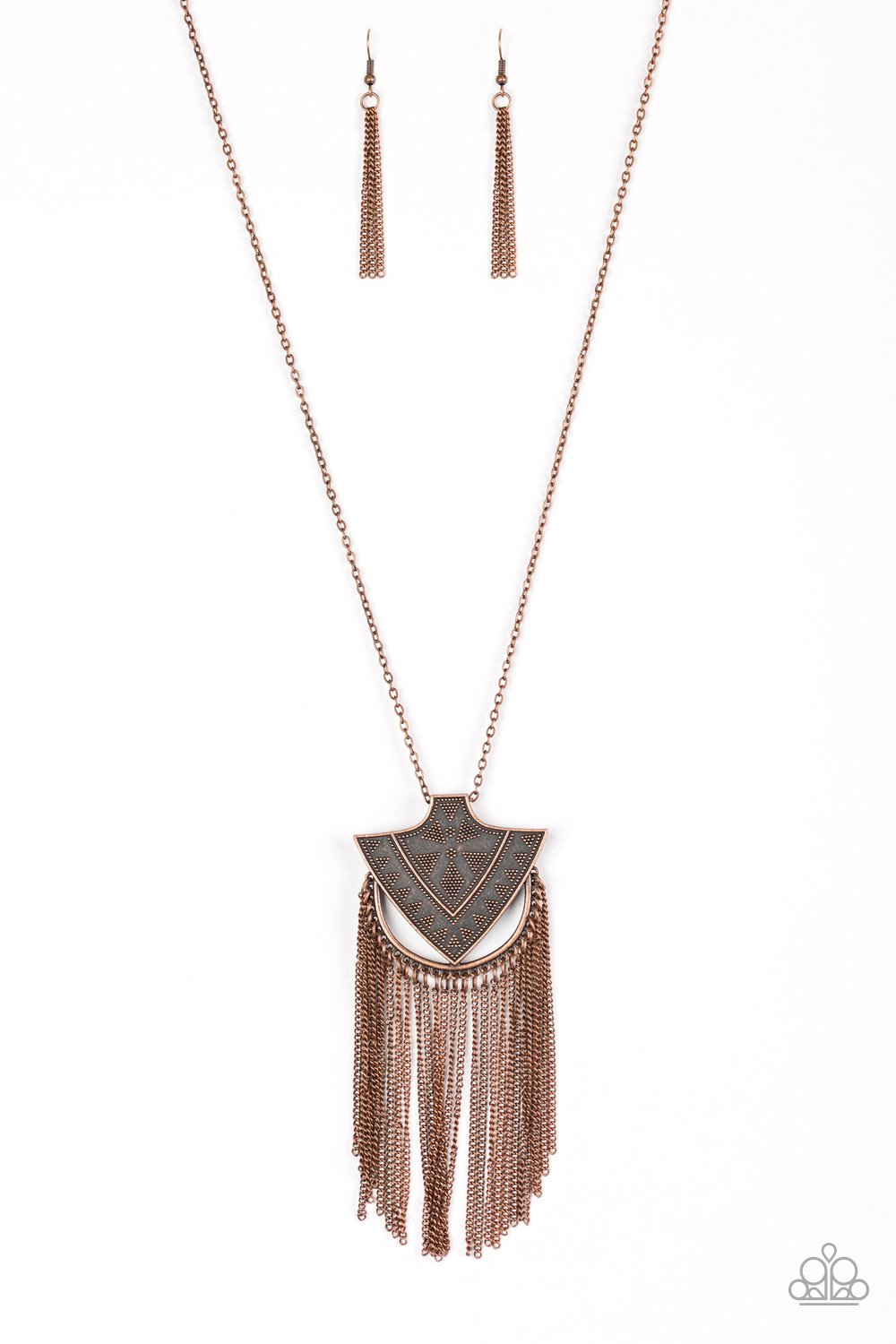 Paparazzi Necklace ~ Hunt Or Be Hunted - Copper