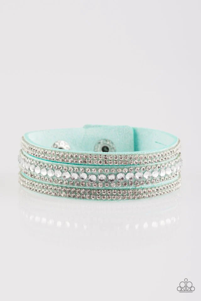 Pulsera Paparazzi ~ Harlem Hustle - Azul