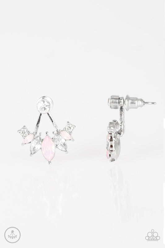Paparazzi Earring ~ Chicest Of Them All - Pink