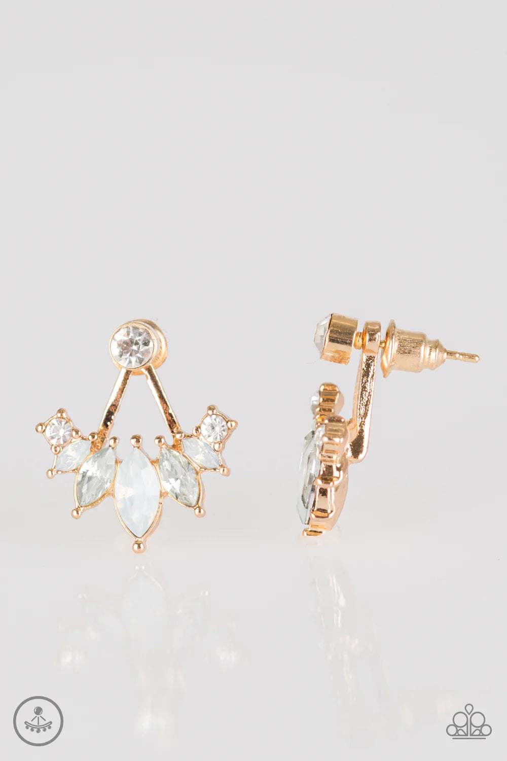 Paparazzi Earring ~ Chicest Of Them All - Gold