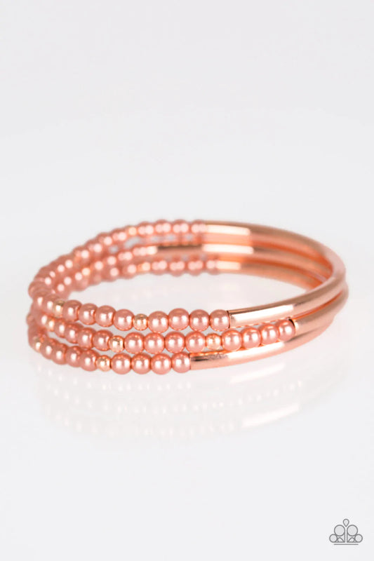 Paparazzi Bracelet ~ City Pretty - Copper