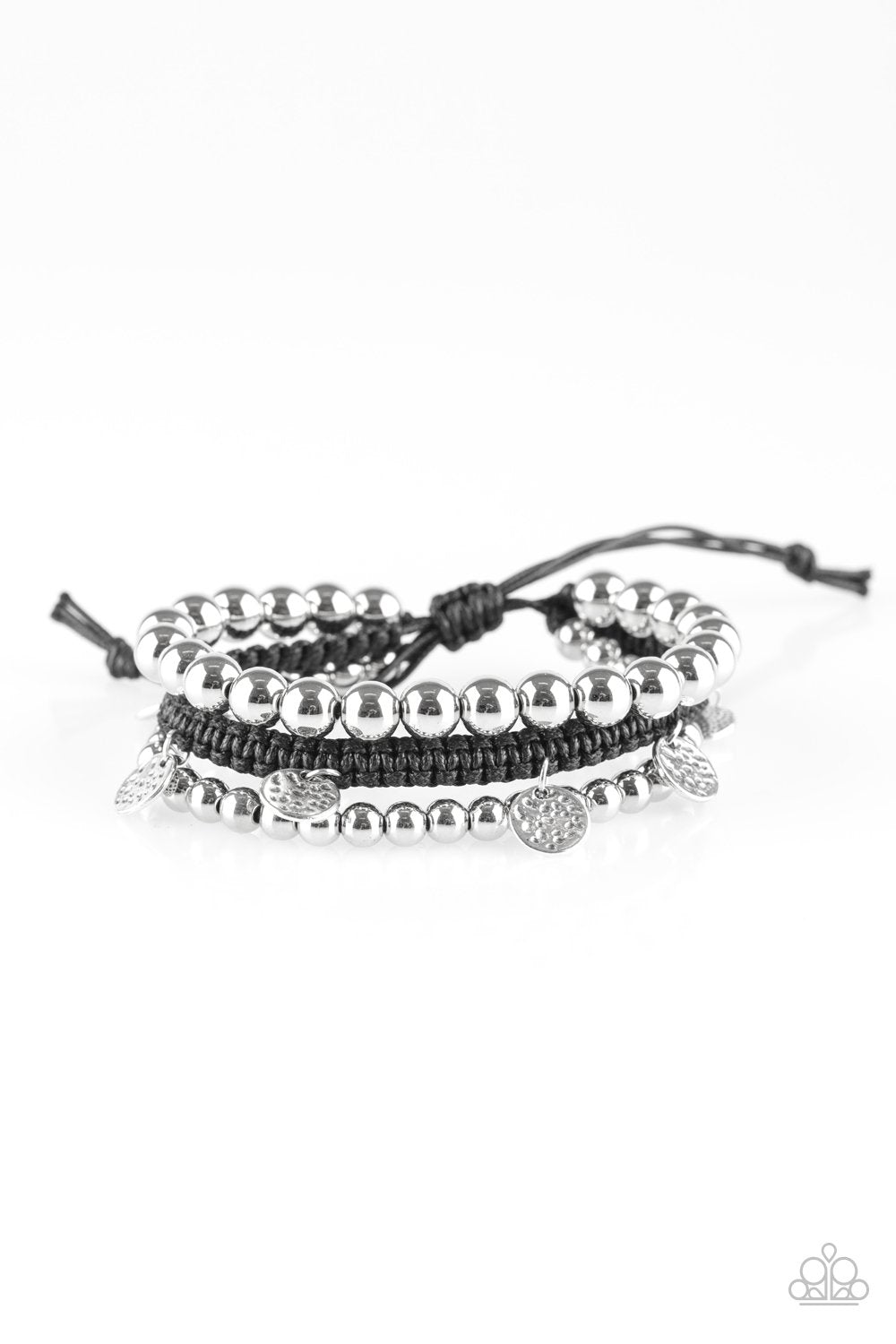 Paparazzi Bracelet ~ Seafaring Adventure - Silver