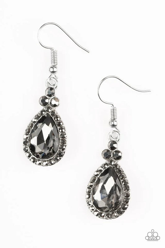 Paparazzi Earring ~ Self-Made Millionaire - Silver