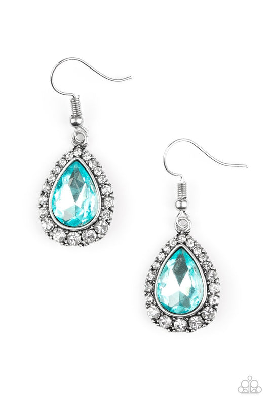 Paparazzi Earring ~ Ready, Set, GLOW! - Blue