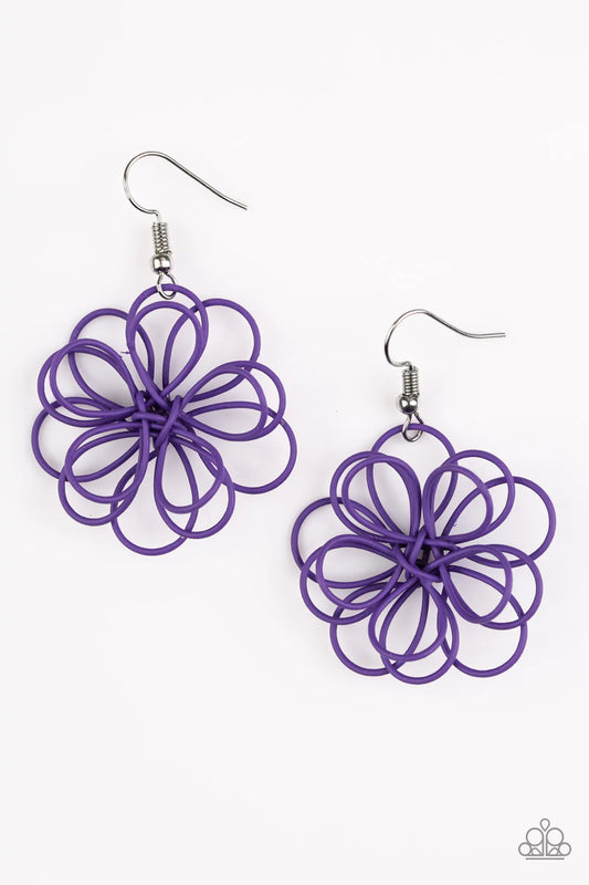 Paparazzi Earring ~ Midsummer Magic - Purple