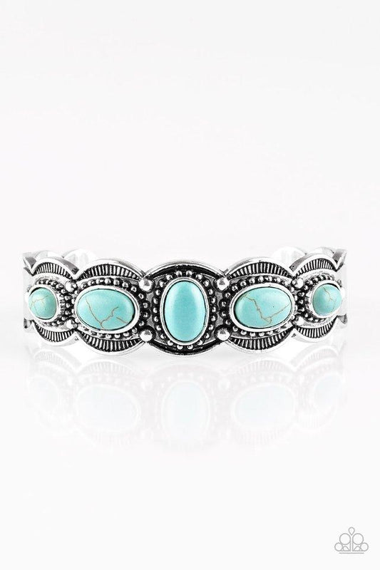 Pulsera Paparazzi ~ Desert Farer - Azul