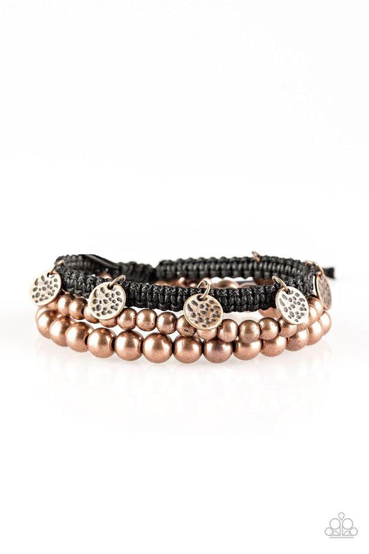 Paparazzi Bracelet ~ Seafaring Adventure - Copper