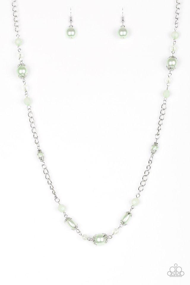 Paparazzi Necklace ~ Magnificently Milan - Green