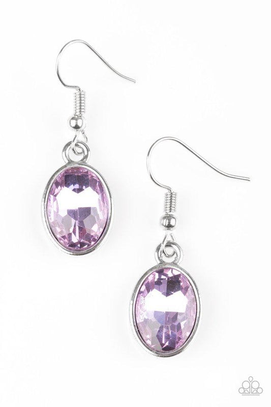 Paparazzi Earring ~ Oceans Away - Purple