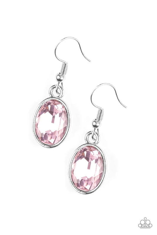 Paparazzi Earring ~ Oceans Away - Pink