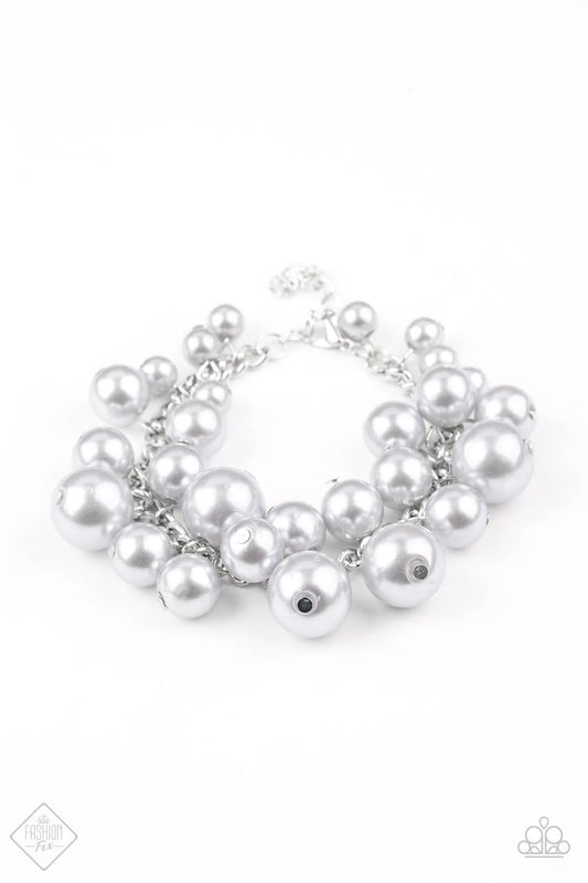 Pulsera Paparazzi ~ GLAM The Expense! - Plata