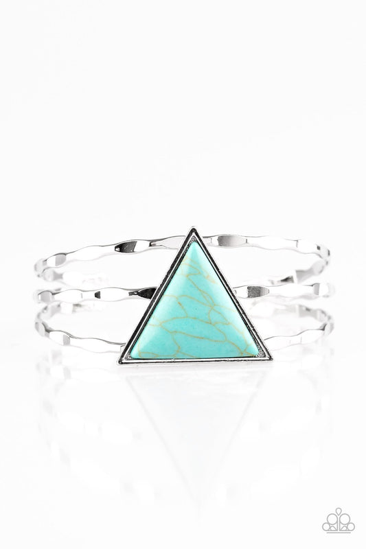 Paparazzi Bracelet ~ Put Up A FRONTIER - Blue