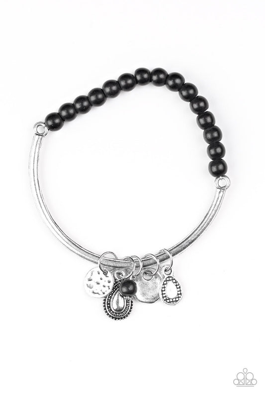 Paparazzi Bracelet ~ Ever Everest - Black