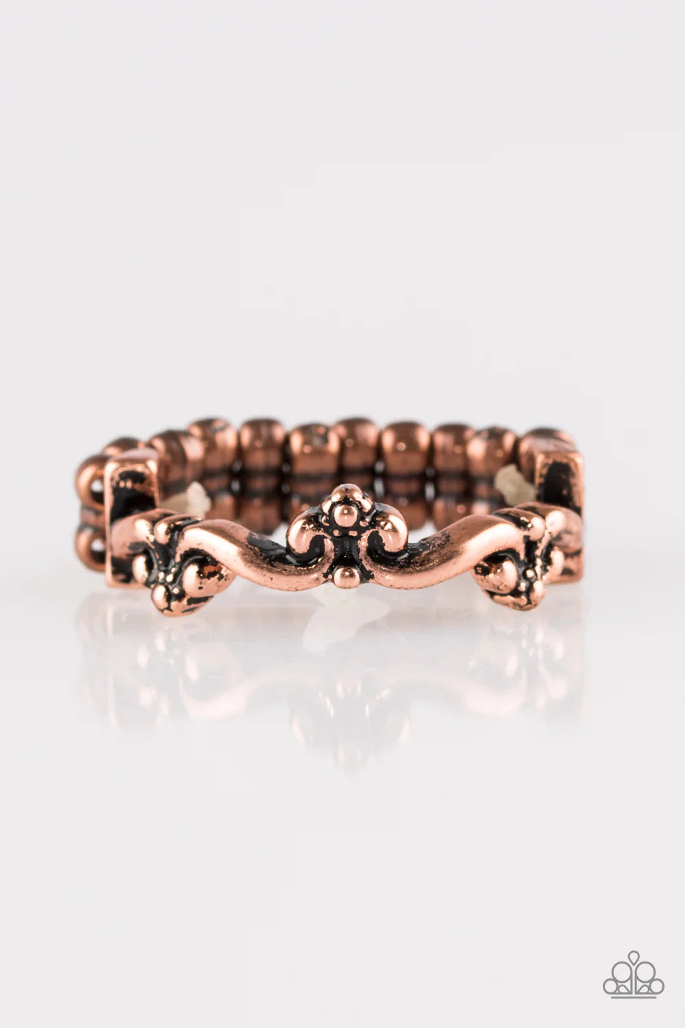 Paparazzi Ring ~ Serenely Summer - Copper